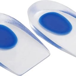 Silicone Gel Heel Cups With Shock Absorbing Support | For Men & Women | Size - S Heel Support-14
