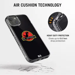 DailyObjects Adults Black & Red No Internet Stride Printed iPhone 13 Phone Case image 4