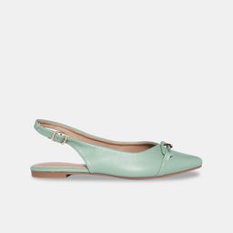 Forever Glam by Pantaloons Pointed Toe Mules With Backstrap image 5