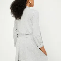 max Longline Acrylic Open Front Shrug image 4
