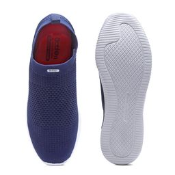 Action Men Navy Blue Mesh Running Non-Marking Slip-On Shoes image 2