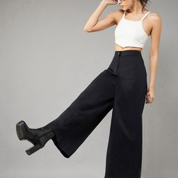 DOLCE CRUDO Women Light Weight Relaxed Fit High-Rise Jeans-image-82