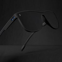 Eyewearlabs Unisex Rectangle Sunglasses with Polarised Lens ELKASKrewC1 image 3