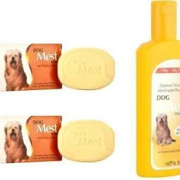 Dog Mest General Cleansing Medicated Soap Allergy Relief, Anti-dandruff, Anti-fungal, Anti-itching, Anti-microbial, Conditioning Aloe Vera Dog Shampoo-image-96