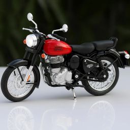 Royal Classic 350 Diecast Bullet Bike 1:15 Scale Alloy Enfield Toys for Kids-image-8