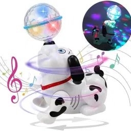 Dancing Dog with Music, Flashing Lights Battery Operated Sound & Light Toys-28