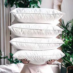 LUXURY Cotton Solid Sleeping Pillow Pack of 4-image-51