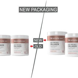 healthkart HK Vitals Skin Radiance Collagen Supplement, Orange & Watermelon image 2