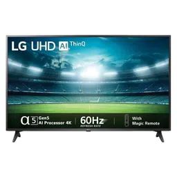 LG UQ7500 139 cm (55 inch) 4K Ultra HD LED WebOS TV with AI Brightness & 4K Upscaling-picture-0