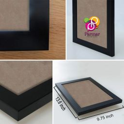 parmarprinters Frame for Certificates | Document Photo Frame | 2 Set (Two Set) A4 Size Frame 8.12 inch wodden image 5