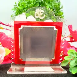 Pure Silver Goddess Laxmi Ganesha Silver Coin Frame for Gift & Home Decor, Decorative Showpiece-7.5 cm-image-30