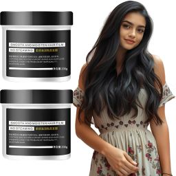 Keratin Hair Mask No Steam Formula – Twin Pack Hair Film – 200g-image-97