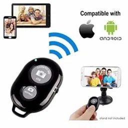 HPYP HUB Bluetooth Remote Controller Shutter Button for Selfie Click Light Weight Compatible with All DevicesCamera Remote Control image 4