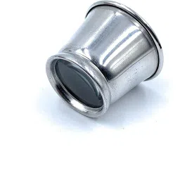 Watchmakers Eye Loupe Aluminium Hands-Free Magnifying Glass Pocket Sized Portable Lens for Watchmaking, Watch Repair, Jewellery, Diamond & Gemstone Grading, Model Making, General Magnifier 10X Eye Loupe-image-20