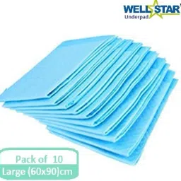 Underpads 10 Sheets 60X90Cms Adult Diapers - L-10