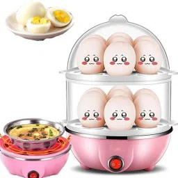 golden bucket Double Layer Electric Egg Boiler EGG Egg Cooker EGG BoILER Egg Cooker (14 Eggs) Egg Cooker image 3