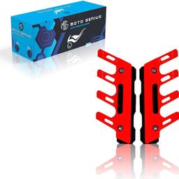 ABS Shocker Protector | Front Fork Fender Protector | Anti-Fall Guard (Red) Bike Crash Guard-image-12