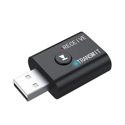 elevea Elevate Audio Versatility with Our 2-in-1 USB Bluetooth 5.0 Transmitter Receiver. Perfect for TV, PC, and car, it enhances Your connectivity. image 1