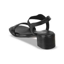 Metro Textured Open Toe Block Heels image 3