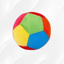 Soft Plush Toys Baby Ball with Rattle Sound for Baby Boy Girl Kids- 10 cm-47