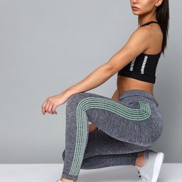 hrx by hrithik roshan Solid Women Grey Tights-picture-42