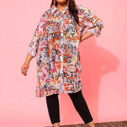 Women Regular Fit Printed Casual Shirt-image-44