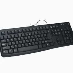 Tvs Electronics Champ Plus Keyboard Wired USB Standard Desktop Keyboard Compatible with Desktop, Laptop, Mac-0