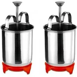 Stainless Steel Medu Vada Maker With Plastic Stand (PACK OF 2) Vada Maker-34