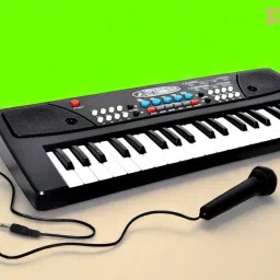X440 Keys Piano Toy with Microphone, USB Power Cable & Sound Recording Best Birthday Gift for Boys and Girls Musical Instruments Analog Digital Piano-image-60