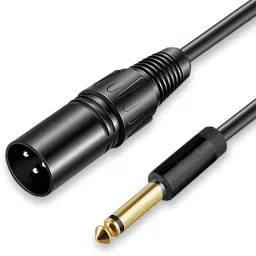 Fiero Basic TRS Stereo Male to XLR Male Cable Compatible with iPhone Straight XLR Patch Cable-image-63