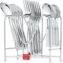 Montavo Lisbon Cutlery Set with Hanging Stand Stainless Steel Cutlery Set-19