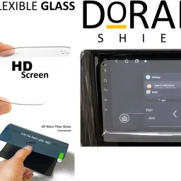 DORADO SHIELD Impossible Screen Guard for Navigation System Touch Screen Guard Compatible with mahindra classic s11 image 3