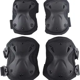 Knee Guard, Elbow Guard Free Black-image-65