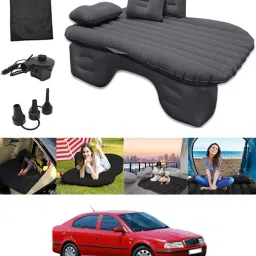 Inflatable Black Car Bed Travel/Two Pillows/Pump For Car,Camping,Swimming-197 Waterproof & Premium Finish Car Inflatable Bed-14