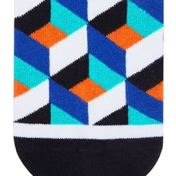 Dynamocks Multicoloured Patterned Ankle Length Socks image 5
