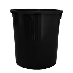Kuber Industries Black 3 Pieces Open Dustbins  5 L Each image 4