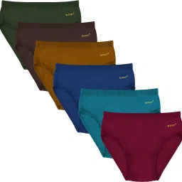 Pack of 6 Women Hipster Multicolor Panty-image-4