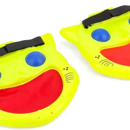 Funny Catch Shot Throw & Catch Ball Game Toy Catcher Gloves(YELLOW)-16