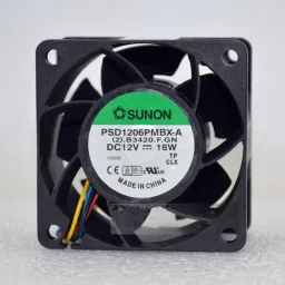 Electronic Spices SUNON PSD1206PMBX-A 60*60*38MM 12V 18W Gale Volume Server Cooling Fan Cooler-picture-48