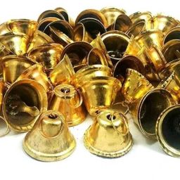 DIY Hobby Other Crafts Work Size 2 Cm (Medium) Golden Metal Bells Pack Of 100pcs-image-53
