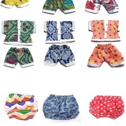 6 Cotton Night Suit & 6 Nappy for Laddu Gopal, Kanha ji, Bal Gopal, ( Size - 5 no.) Dress-15