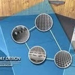 Long Lasting Ethylene Vinyl Acetate Free Easy Clean Raised Edges Cow, Dog, Hamster, Guinea Pig, Miniature Pig Pet Mat-image-99