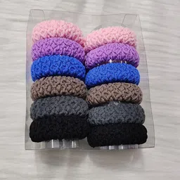 DN Creation Set Of 6 Assorted Ponytail Holders image 2