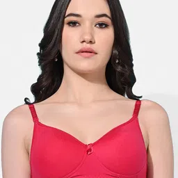 FIMS Pack Of 4 Full Coverage Lightly Padded Cotton Bra image 2