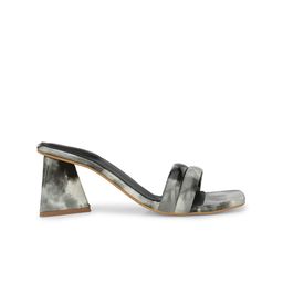 PANAHI Printed Open Toe Block Heels image 5