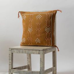 thegasbh Mustard Cotton Embroidery Cushion Covers (Pack Of 5)-picture-41