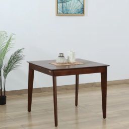 woodsworth from pepperfry Zellige Solid Wood 4 Seater Dining Table In Tubbaq Finish-picture-9