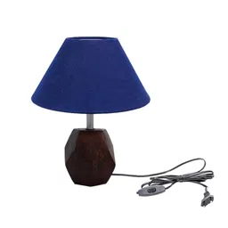 Pinecraft INTERNATIONAL Blue Table Lamp With Shade image 5