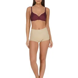 INGRID Medium Coverage Lightly Padded Organic Cotton Push-Up Bra image 2