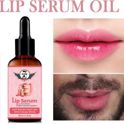 Pink Lip Serum For Lip Gloss, Shine,Advanced Brightning Theorpy For Men & Women-30ml-image-2